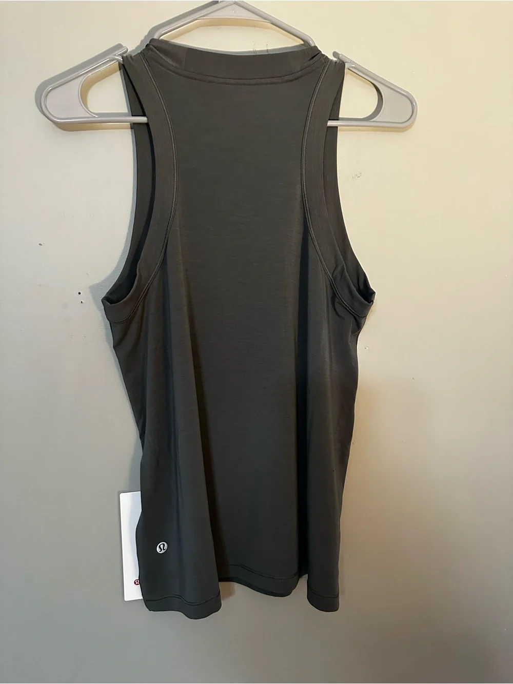 lululemon athletica Charcoal jersey training Tank
